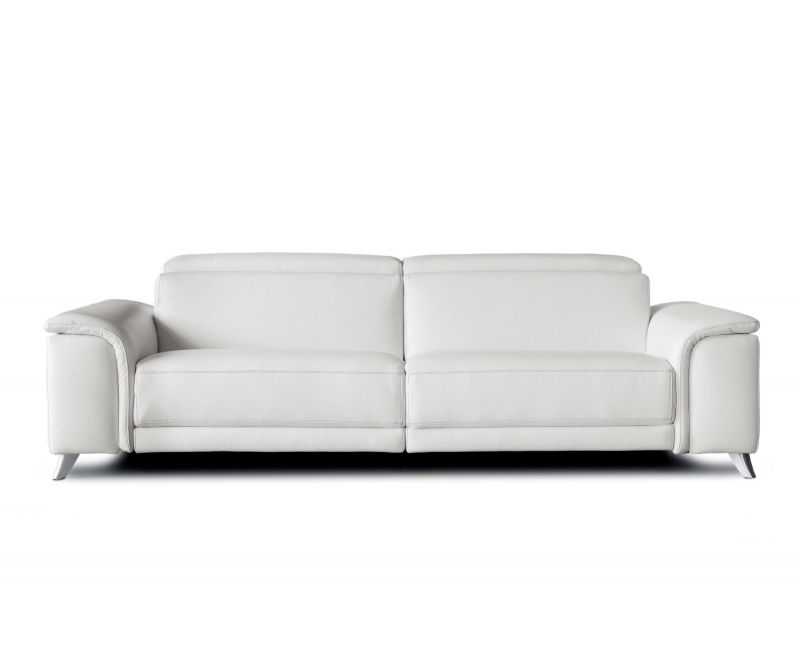 Sofá relax de diseño en cuero natural DORO | Sofás de diseño