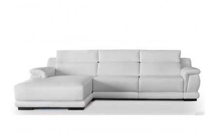 CHAISE LONGUE PIEL VACA NATURAL RELAX MODELO WISCONSIN