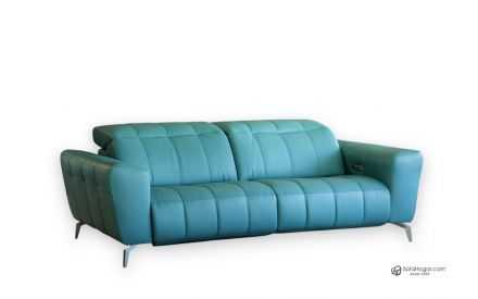 Sofá Relax de Diseño Pata Alta Piel Moderno, Modelo BRUNO