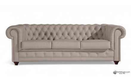 Sofá Chester y Chesterfield Original Piel Vaca Natural - Modelo CLASSIC
