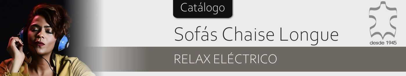 Sofás con chaise longue relax eléctrico y motorizado - SofaHogar